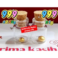 Wing Sing Loket Emas 999 1g 999 Gold Mini Gold Beans Bean Solid / 1PCS Kacang Emas 999 足金实心小金豆一颗