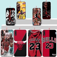 Samsung M06 M15 M16 M20 M30 M31 M35 M51 M55 M56 M30S M21 A37 J9 Chicago Bulls Soft black phone case