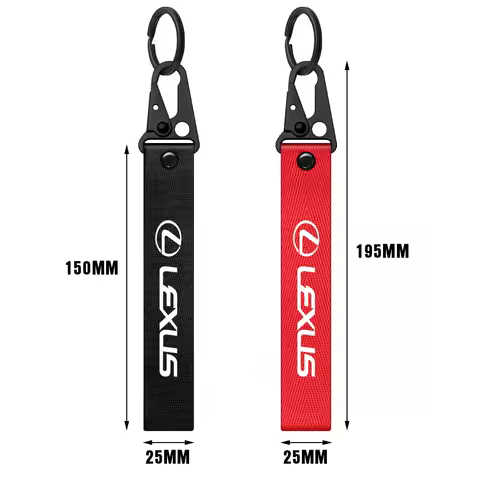 Car Styling Webbing Key Chain Key Ring Car Accessories For Lexus RX350 IS350 GX460 ES350 GS350 NX300