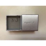 Agnes B crystal earrings 水晶耳環