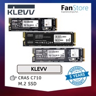 FANSTORE KLEVV CRAS C710 M.2 NVMe PCle Gen3x4 / SSD 1TB / 512GB / 256GB