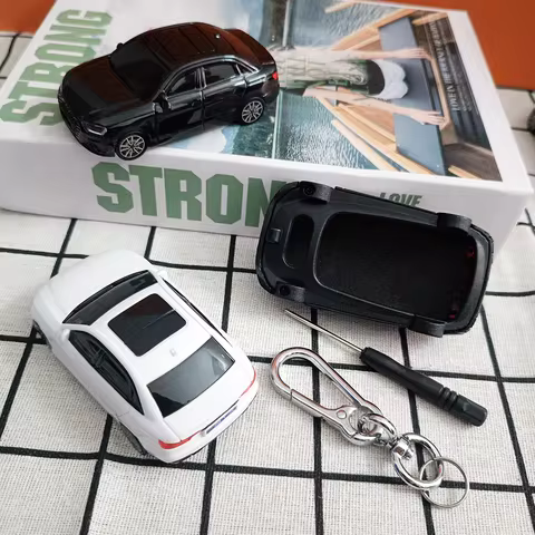 Fit for Audi Key Case 3 4 Button for Audi Q5 A4 B9 A5 A6 8S 8W Q5 Q7 4M S4 S5 S7 TT TTS Key Cover Re