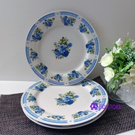 Stock Clearance For 4 Pcs 31cm Porcelain Dinner  Buffet Plate Penghabisan Stock Pinggan Leper Pingga