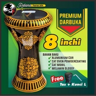 Darbuka 8 inch FREE KEY BAG Darbuka 8 inch Full Set Murah