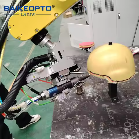 3000W High Precision 3D 6 Aixs Robotic Arm Fiber Laser Cutter Industrial Laser Cutter for Military H