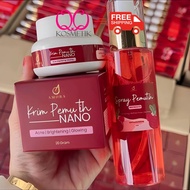 AMORA ALL ITEM | Skincare Spray Pemutih 100ml Krim Pemutih Nano 20gm Beetroots Soothing Organik ubi