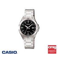 CASIO นาฬิกาข้อมือ CASIO รุ่น LTP-1308D-1AVDF วัสดุสเตนเลสสตีล สีดำ