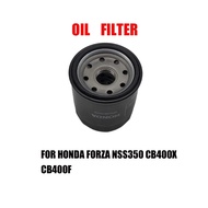 For Honda Forza NSS350 CB400X CB400F NSS 350 CB 400X CB 400F Oil Filter Engine Maintenance Replaceme