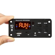 2x25W 50W amplifier Car Audio USB TF FM Radio Module Bluetooth 12V MP3 WMA Decoder Board MP3 Player with Remote Control