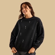 Max Fashion Embellished Sweatshirt