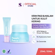 SOMETHINC Supple Power Hyaluronic9+Onsen Moisture Bomb Gel - Pelembap yang Menghidrasi cocok untuk K