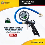 AMTECH Tire Pressure Gauge Tire Air Inflator Tekanan Angin 3in1 Digital Gauge Inflator TG3