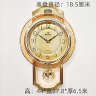 擺鐘東方星鐘掛鐘客廳音樂掛鐘掛擺鐘時鐘客廳現代創意時尚擺鐘