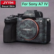 For Sony A7M4 A7IV Decal Skin Camera Sticker Vinyl Wrap Anti-Scratch Protective Film A7 Mark 4 IV M4