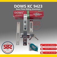 DOWS Aluminum Hook and Swing Lock KC 9123 - 9423 Dows Aluminum Sliding Door Lock