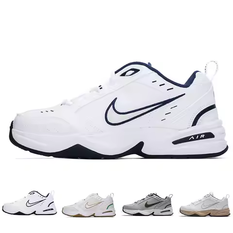 Nike Men's Shoes Air Monarch Iv Lightweight Casual Sports Shoes Breathable Cushioning Running Shoes