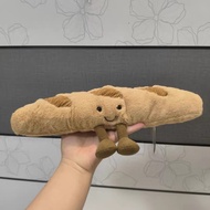 Jellycat Fun Baguette Bread Doll Soothing Baby Cute Plush Toy Home Decoration Birthday Gift (Blue An