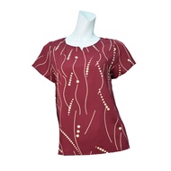 POTS-1 Ladies Casual Leisure Polyester Blouse