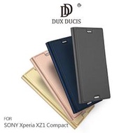 --庫米--DUX DUCIS SONY XZ1 Compact 奢華簡約側翻皮套 可站立 保護套 XZ1C