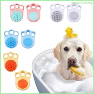 RAN Pet Message Brush Shower Grooming Comb Cleaning Washing Deshedding Tool