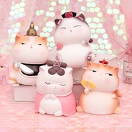 [SG SELLER] Cute Cat Figurine Figure Ornament Gift Home Decor