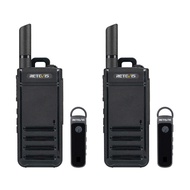 RETEVIS RB39P Bluetooth Two Way Radio 18mm Ultra Thin FRS VOX Hands-Free Type-C Charging  for busine