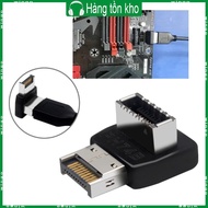 WIN USB Connectors Adapter USB3 1 Type-E 90 Degree Converters Adapter Case Front Type E Desktop Comp
