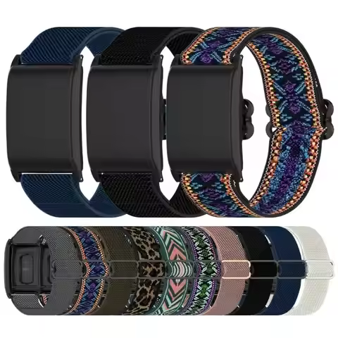 R53C Adjustable Nylon Sport Band Comfortable Elastic Nylon Straps Versatile Nylon Sport Straps Breat