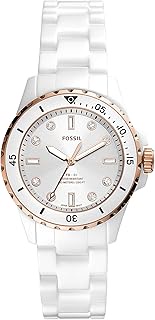 FB-01 CE1107 Women's Watch, White, Genuine Imported, white, Bracelet Type