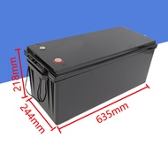 12V 300AH battery case LiFePO4 empty battery box with handle 32650 protective box for solar system s