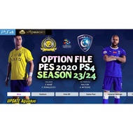 PES 2020 OPTION FILE PATCH 2024 FOR PS4 PS5 - DIGITAL DOWNLOAD