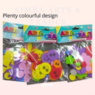 GVIDO FOAM STICKERS FOR KIDS HEART/SEA ANIMALS/NUMBERS/ALPHABETS