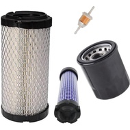 Oil Filter Fuel Filter Air Filter kits Compatible with John Deere Gators 4X2 6X4 7H17 7H19 717 1200A