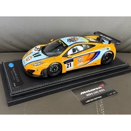 P PEAKO Macau Glenn Pigeon Racing Car Macau GT GULF Bay Oil McLaren McLaren MP4 12C GT3 1/18 Ready S