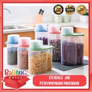 Storage Jar Cereal Storage Container Cereal Rice Food Container