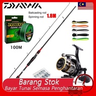 Kekili DAIWA, Set Pancing dan Kekili Joran DAIWA, Set Tuangan Joran Berputar, Kekili Berputar Berkel