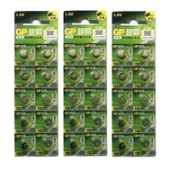 [SG] GP LR41 AG3 SR41SW 392 Alkaline Button Battery (30 Pieces)