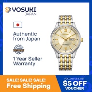 CITIZEN COLLECTION NY4057-63P Automatic Gold Stainless Steel Silver Wrist Watch For Men from YOSUKI JAPAN PICKCITIZEN