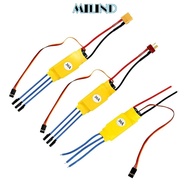 Speed Controller, RC Parts Helicopter Boat ESC Brushless Motor, Replacement 30A/40A Banana Head T Pl
