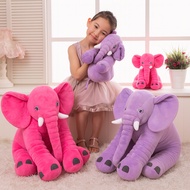 30cm/40cm/60cm Elephant Plush Gift Pillow - Animal Stuffed Toys Plushie Toy Cute Anak Patung Gajah