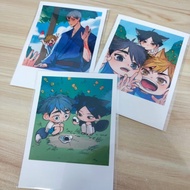 [Ready Stock] Haikyuu Fanart Polaroid - Inarizaki