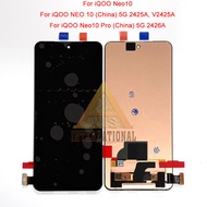 AMOLED 6.78 "สำหรับ IQOO Neo10 Pro จอแสดงผล LCD 2426A จีนสำหรับ Vivo IQOO Neo 10 LCD Neo10 2425A จีน