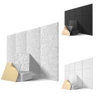 Self-Adhesive Acoustic Panels 12 Pack12 x 12 x 0.4 inch Sound Proof PaddingSound Absorbing Panel for