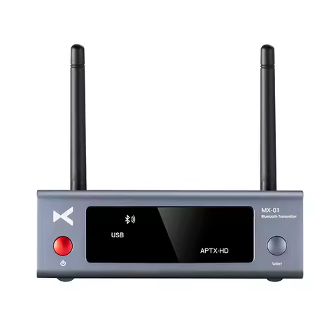 Pre-order xDuoo MX-01 Bluetooth 5.3 Audio Transmitter Support USB/Optical/Coaxial/AUX Inputs Dual-An