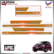 [R60 TANGERINE ORANGE] Perodua Viva ELITE Original Side Door Moulding Garnish Body Lining Panel Car 