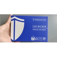 Medicos 4PLY Surgical Face Mask 50pcs/box (Ready Stock) AMBER ORANGE