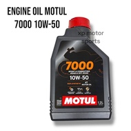 4T ENGINE OIL MINYAK ENJIN SILINDER MOTUL 7000 10W-50 1.2L 💯 Ori Dari Dealer Motul Malaysia