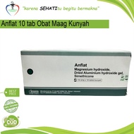 ANFLAT TABLET TABLET KUNYAH/ ANFLAT OBAT LAMBUNG PERUT SEBAH