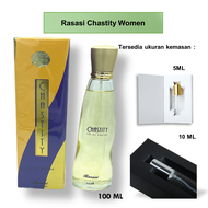 Parfum Wanita Tahan Lama CHASTITY Parfume Arab Spray EDP Refill 5ml 10ml 100ml Botol Kaca