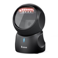 Eyoyo Barcode Scanner, QR 2D Hands-Free Omnidirectional Automatic Sensing Sca...